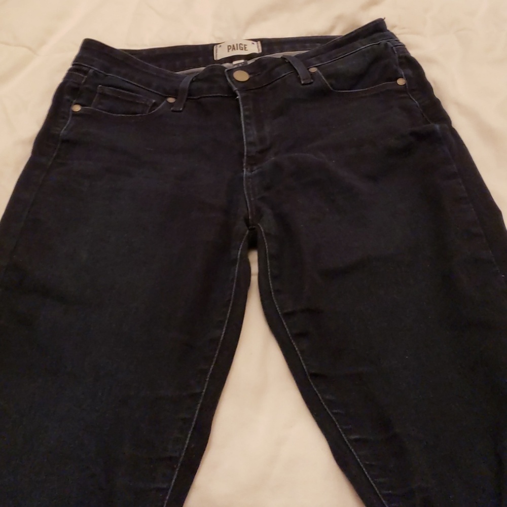 Paige dark wash, size 29, lighter weight